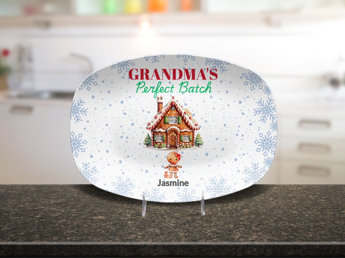 Personalized Grandma's Perfect Batch Platter (6) Platter / 1 Grandchild Giftinum
