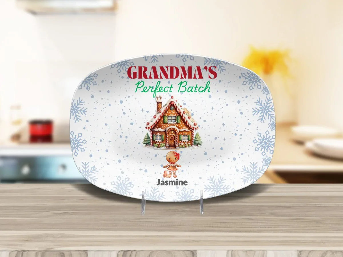 Personalized Grandma's Perfect Batch Platter (2) - Giftinum
