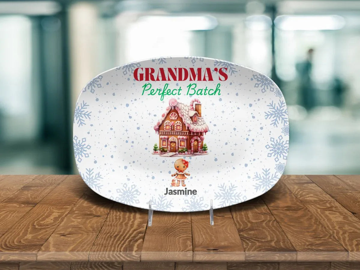 Personalized Grandma's Perfect Batch Platter (3) - Giftinum