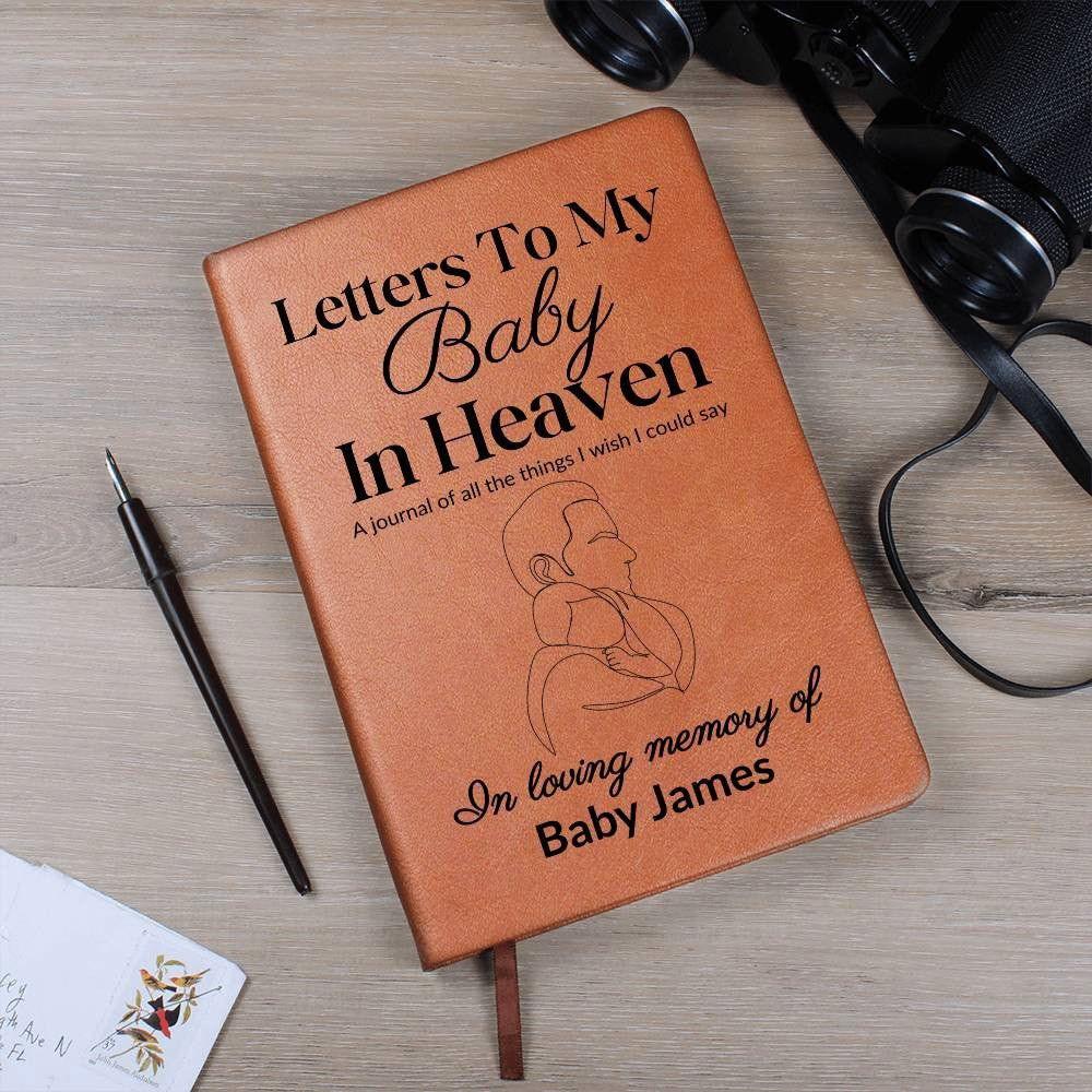 Personalized Letters to my Baby Heaven Default Title Journal Giftinum