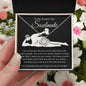 Smokin' Hot Soulmate Necklace- I may not be 14K White Gold Finish / Two-Toned Box Jewelry Giftinum