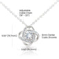 Smokin' Hot Soulmate Necklace- I may not be 14K White Gold Finish / Luxury Box w/LED Jewelry Giftinum
