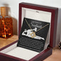 Smokin' Hot Soulmate Necklace- I may not be 14K White Gold Finish / Luxury Box w/LED Jewelry Giftinum