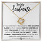 Soulmate Love Knot Necklace | Turn back time 18K Yellow Gold Finish / Standard Box Jewelry Giftinum