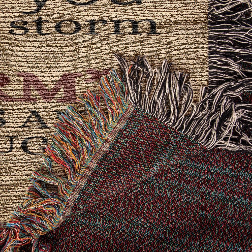 To Badass Daughter Blanket From Dad - If Fate Whispers Default Title Blankets Giftinum