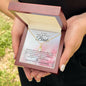 To Beautiful Bride - Congratulation Sister 18K Yellow Gold Finish / Luxury Box Jewelry Giftinum