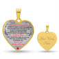 To Daughter Heart Necklace | Hard to find the words Luxury Necklace (Gold) / Yes Jewelry Giftinum