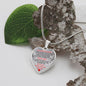 To Daughter Heart Necklace | Hard to find the words Luxury Necklace (Silver) / No Jewelry Giftinum