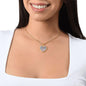 To Daughter Heart Necklace | Hard to find the words Luxury Necklace (Silver) / No Jewelry Giftinum