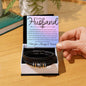 To Husband Bracelet - As we mourn the loss Two Tone Box Jewelry Giftinum