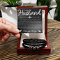 To Husband Bracelet - As we navigate this path Luxury Box w/LED Jewelry Giftinum