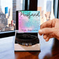 To Husband Bracelet - Please know I am here for you Two Tone Box Jewelry Giftinum