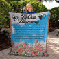 To Mommy from Angel Babies Woven Blanket Default Title Blankets Giftinum