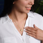 To My Beautiful Wife Necklace - Never Forget 18K Yellow Gold Finish / Standard Box Jewelry Giftinum