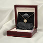 To My Bonus Daughter - Care for you as my own 14K White Gold Finish / Standard Box Jewelry Giftinum