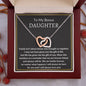 To My Bonus Daughter | Fate brought us together 14k White Gold Finish / Standard Box Jewelry Giftinum