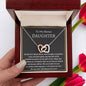 To My Bonus Daughter | Fate brought us together 14k White Gold Finish / Luxury Box Jewelry Giftinum