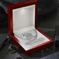 To My Bonus Son Necklace | Life Gave Me You Cuban Link Chain Stainless Steel / Standard Box Jewelry Giftinum