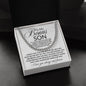 To My Bonus Son Necklace | Life Gave Me You Cuban Link Chain Stainless Steel / Standard Box Jewelry Giftinum