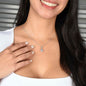 To My Bride - Hand in hand 14K White Gold Finish / Two-Toned Box Jewelry Giftinum