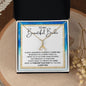 To My Bride - Hand in hand 14K White Gold Finish / Two-Toned Box Jewelry Giftinum