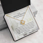 To My Bridesmaid - You are such an amazing friend 14K White Gold Finish / Two-Toned Box Jewelry Giftinum
