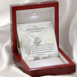To My Bridesmaid - You are such an amazing friend 14K White Gold Finish / Luxury Box w/LED Jewelry Giftinum