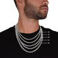 To My Dad-Always Be Loved Cuban Link Chain Stainless Steel / Standard Box Jewelry Giftinum