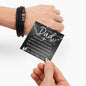 To my dad baby angel bracelet Two Tone Box Jewelry Giftinum