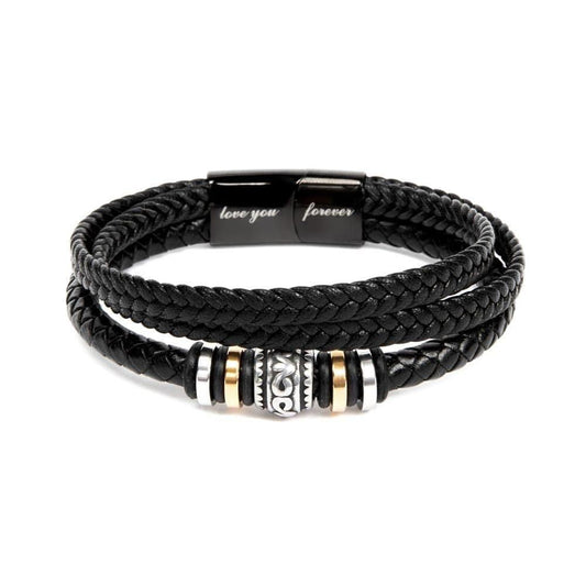 To my dad baby angel bracelet Two Tone Box Jewelry Giftinum