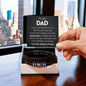 To my Dad - Countless Things Bracelett Two Tone Box Jewelry Giftinum