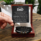 To my Dad - Countless Things Bracelett Luxury Box w/LED Jewelry Giftinum