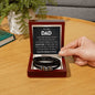 To my Dad - Countless Things Bracelett Two Tone Box Jewelry Giftinum