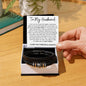 To My Husband Bracelet - Not your first date Two Tone Box Jewelry Giftinum