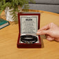 To My Man - Last Everything Bracelett Two Tone Box Jewelry Giftinum