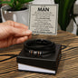To My Man - Last Everything Bracelett Two Tone Box Jewelry Giftinum