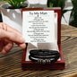 To My Man - When I say I love you Two Tone Box Jewelry Giftinum