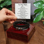 To My Man - When I say I love you Two Tone Box Jewelry Giftinum