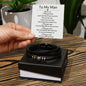 To My Man - When I say I love you Two Tone Box Jewelry Giftinum