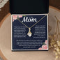 To My Mom - Mother's day 14K White Gold Finish / Standard Box Jewelry Giftinum