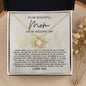 To My Mom On My Wedding Day - I'm still your little girl 14K White Gold Finish / Two-Toned Box Jewelry Giftinum