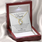 To The Beautiful Bride - Wedding filled with endless love 18k Yellow Gold Finish / Luxury Box w/LED Jewelry Giftinum