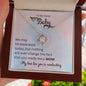 To The Best (20) Love knot 14K White Gold Finish / Standard Box Jewelry Giftinum