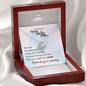 To The Best (20) Love knot 14K White Gold Finish / Standard Box Jewelry Giftinum