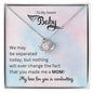 To The Best (20) Love knot 14K White Gold Finish / Standard Box Jewelry Giftinum