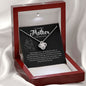 To The Best (3 × 3 in) (11) Love knot 14K White Gold Finish / Standard Box Jewelry Giftinum