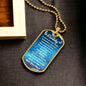You Are My Daddy From Baby Angel Dog Tag Necklace JewelryGiftinum