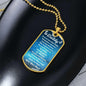 You Are My Daddy From Baby Angel Dog Tag Necklace JewelryGiftinum