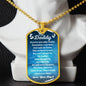 You Are My Daddy From Baby Angel Dog Tag Necklace JewelryGiftinum
