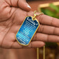 You Are My Daddy From Baby Angel Dog Tag Necklace JewelryGiftinum